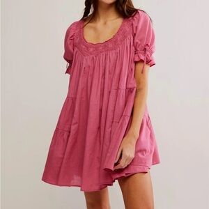 Free People Fuchsia Dress NWOT